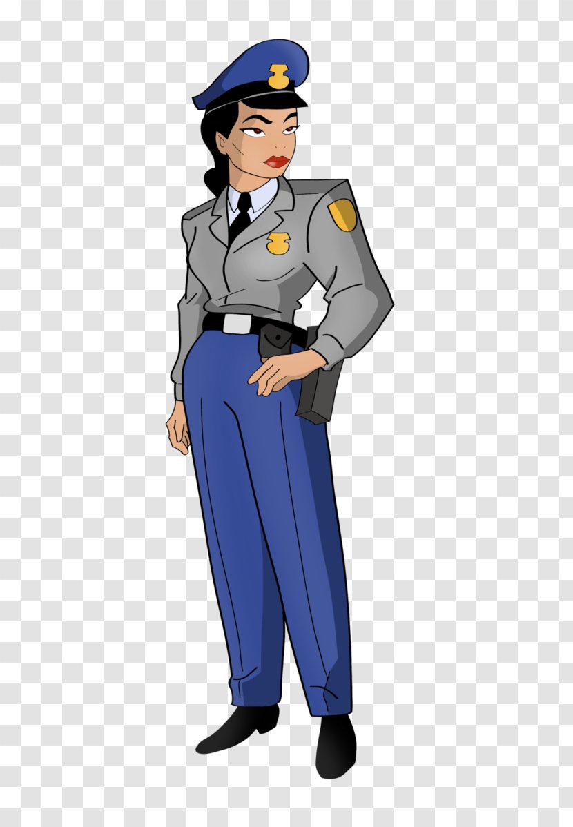 Renee Montoya Batman: The Animated Series Zatanna Two-Face - Military Person Transparent PNG