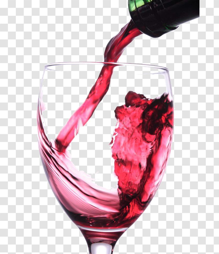 Red Wine Champagne Alcoholic Drink - Pour Picture Transparent PNG