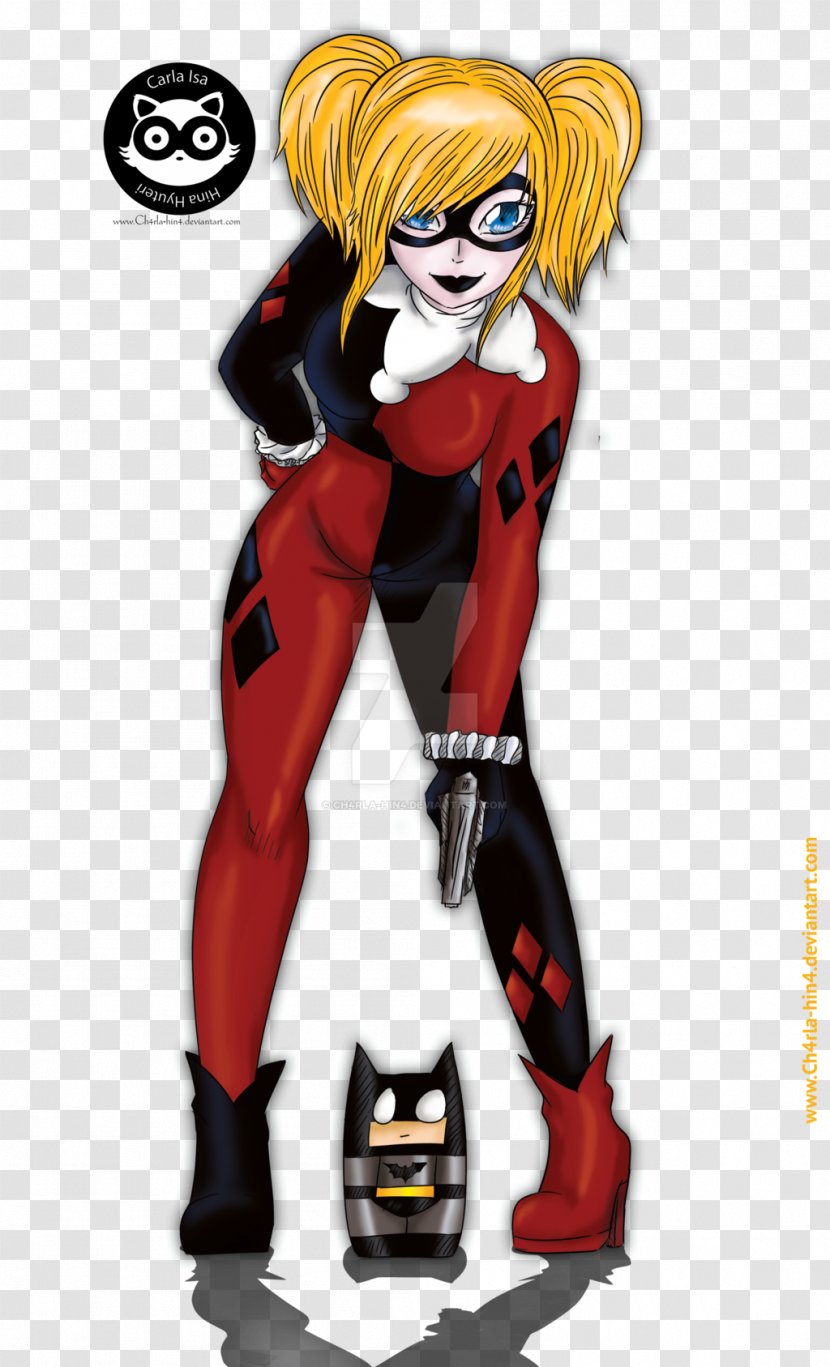 Harley Quinn Digital Art Harlequin Drawing - Heart Transparent PNG