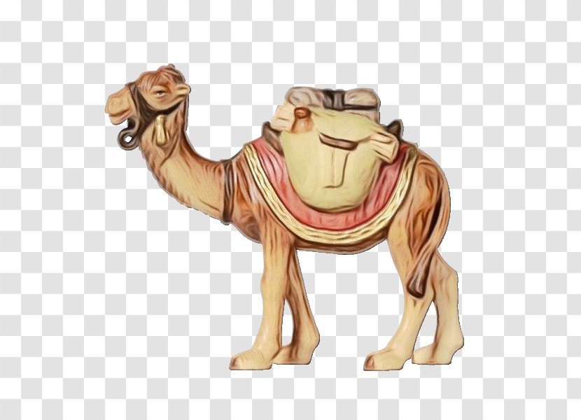Camel Camelid Arabian Animal Figure Figurine - Livestock - Statue Working Transparent PNG