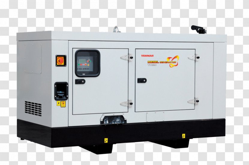 Diesel Generator Engine-generator Electric Yanmar Standby - Heavy Machinery Transparent PNG