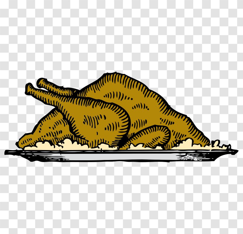 Turkey Meat Thanksgiving Clip Art - Reptile Transparent PNG