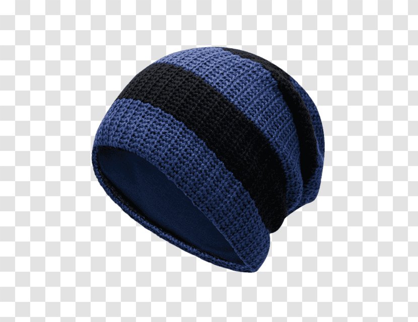 Beanie Knit Cap Woolen Cobalt Blue Transparent PNG