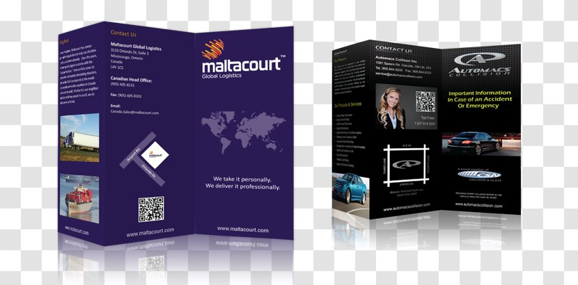 Brochure Promotion Catalog - Multimedia - Tri Fold Transparent PNG