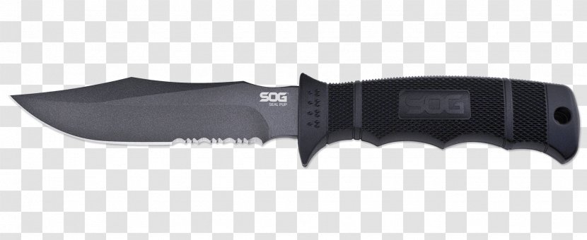 Pocketknife SOG Specialty Knives & Tools, LLC Blade Survival Knife - Combat Transparent PNG