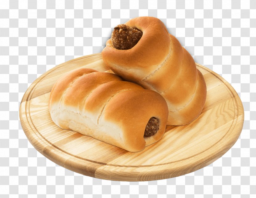 Sausage Roll Bakery Croissant Danish Pastry Fast Food Transparent PNG