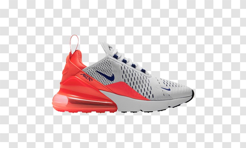 Nike Air Max 270 Women's Shoe Ultramarine Older Kids' Womens - Sports Shoes - Black Red For Women Transparent PNG