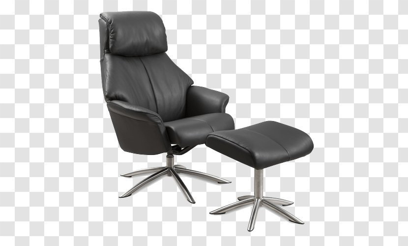 Eames Lounge Chair Wing Furniture Ekornes - Armrest Transparent PNG
