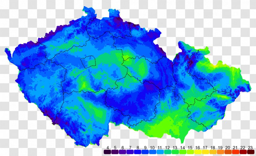Domasov U Brna Brno Heat Map Weather Cumulus - Blue - 24/7 Transparent PNG