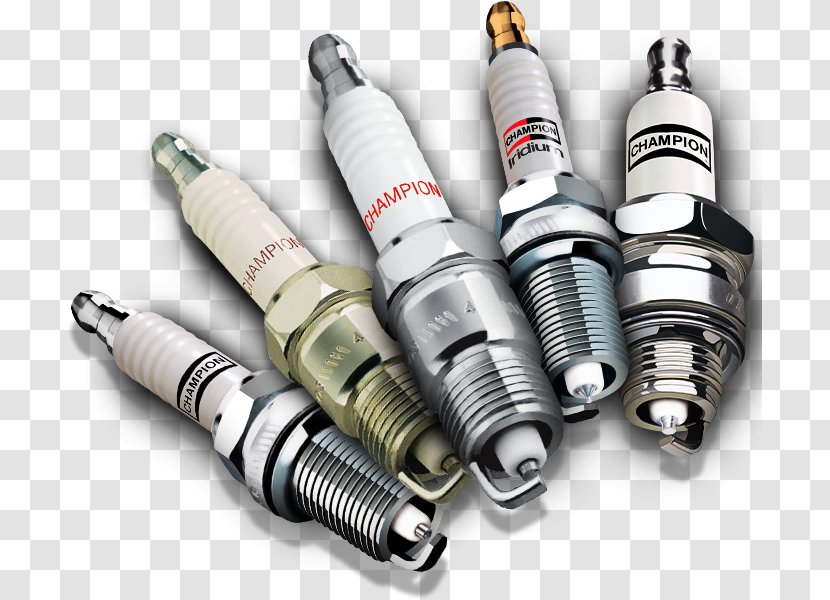 Spark Plug Car Champion Plug-in AC Power Plugs And Sockets - Automotive Ignition Part Transparent PNG