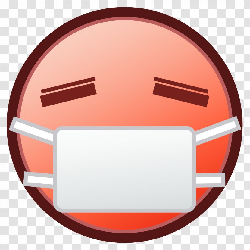 Emoji Surgical Mask SMS - Text Messaging - Lining Transparent PNG