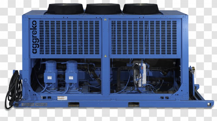 Aggreko Water Chiller Industry Machine - Electronic Component - Carrier Corporation Transparent PNG