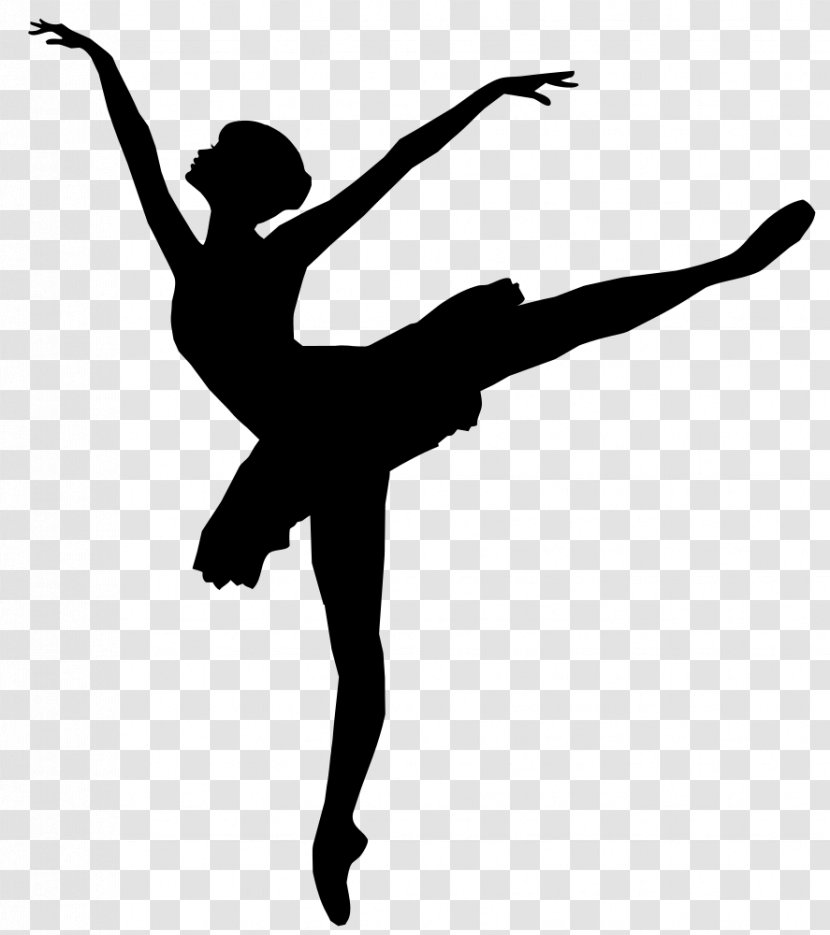 Ballet Dancer Silhouette - Shoe - Ballerina Black Transparent PNG