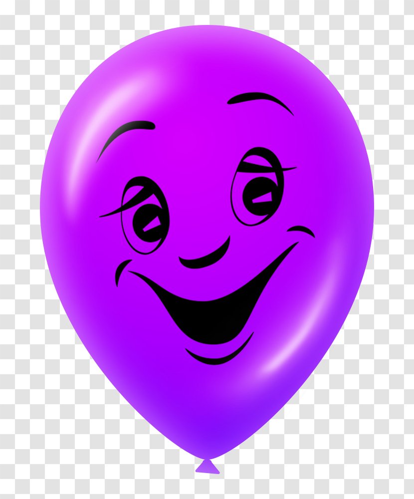 Toy Balloon Smile Helium Drawing - Smiley Transparent PNG
