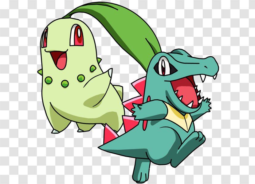 Pokémon GO Chikorita Totodile Feraligatr - Cartoon - Pokemon Go Transparent PNG