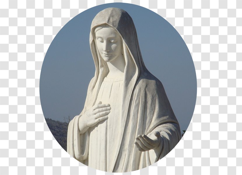 Statue - Stone Carving - Virgen Mary Transparent PNG