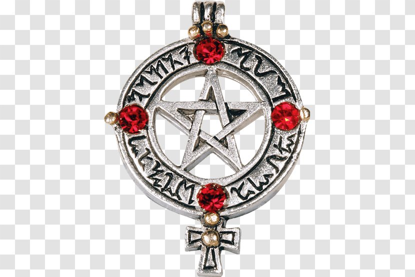 Pentacle Magic Amulet Witchcraft Talisman - Jewellery Transparent PNG