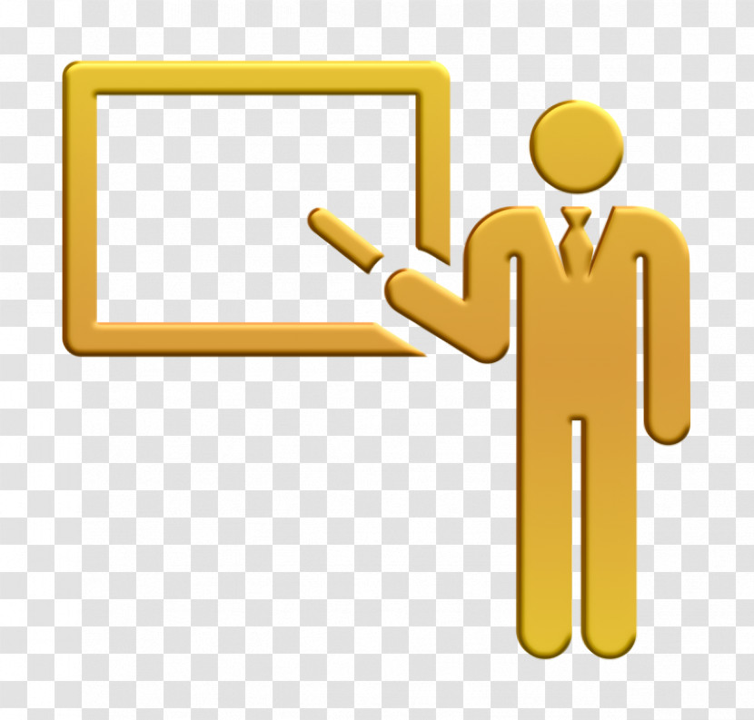 University Pictograms Icon Teacher Icon Transparent PNG