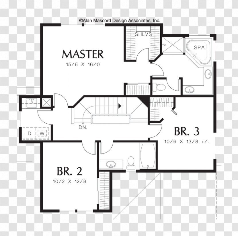 Floor Plan House - Rectangle - Lofty Light Transparent PNG