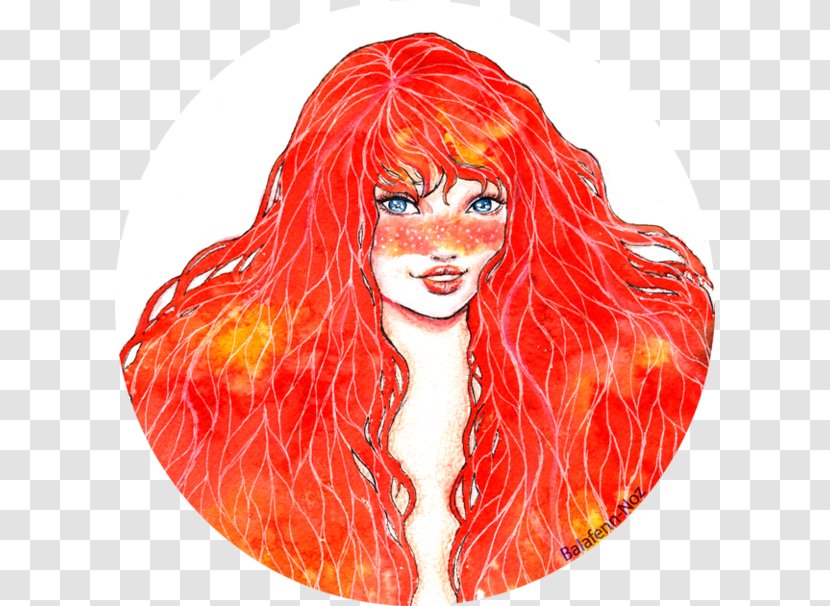 DeviantArt Red Hair Coloring Transparent PNG