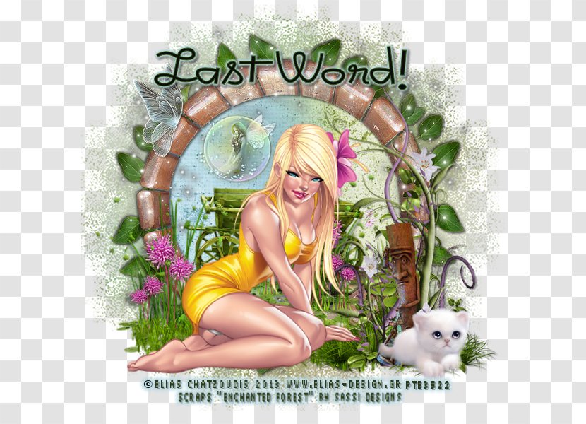 Fairy Cartoon Picture Frames Flowering Plant - Enchanted Forest Transparent PNG