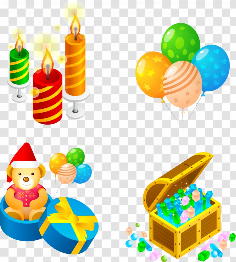 Gems Hunter Cuisine Toy Icon - Heart - Christmas Theme Candle Balloon Element Vector Material Transparent PNG