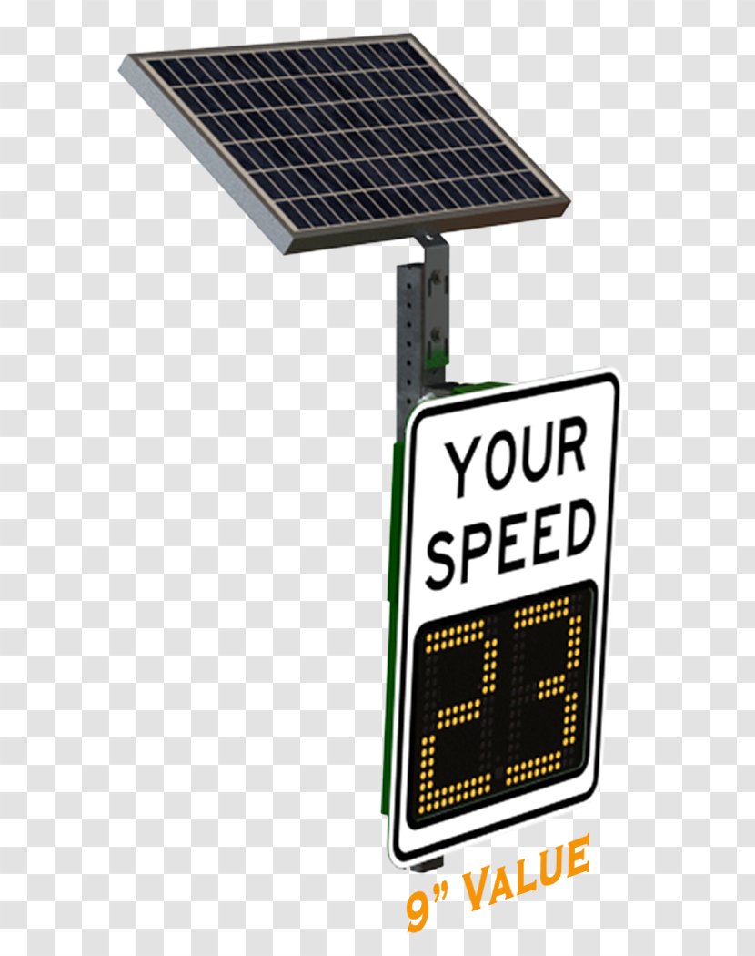 Radar Speed Sign Bump Limit - Hardware - Natural Rubber Transparent PNG