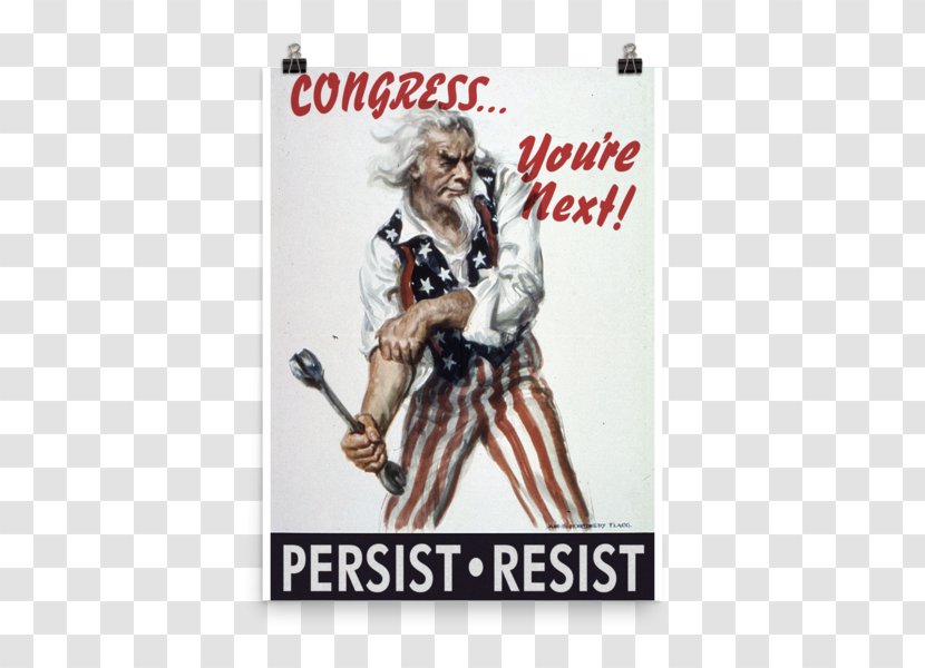 Uncle Sam Second World War United States First II Posters In Color - Brand - Poster Transparent PNG
