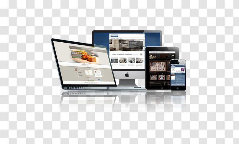 Responsive Web Design Development Digital Marketing Page - Display Device Transparent PNG