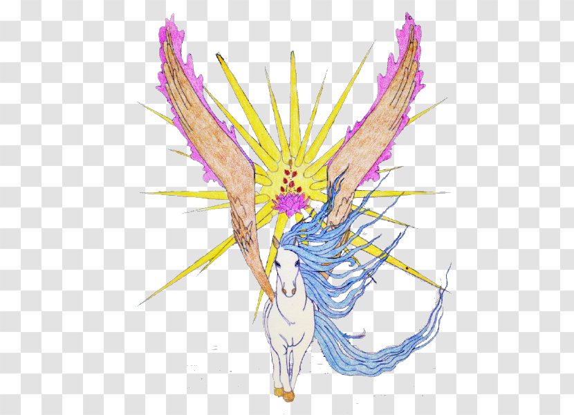 Unicorn Drawing Fairy Horse - Watercolor Transparent PNG