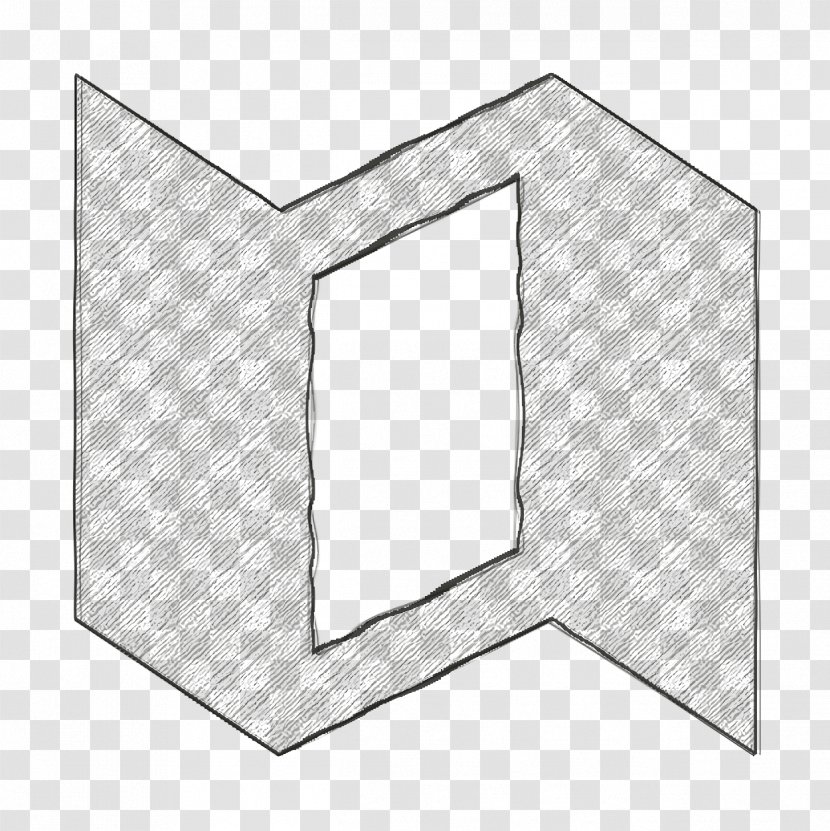Map Icon - Rectangle Transparent PNG