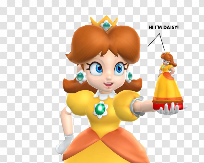 Amiibo Princess Daisy Luigi Peach Art - Fictional Character Transparent PNG
