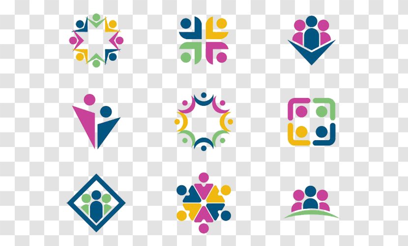 Logo Teamwork Icon - Meeting - Color Logos Transparent PNG
