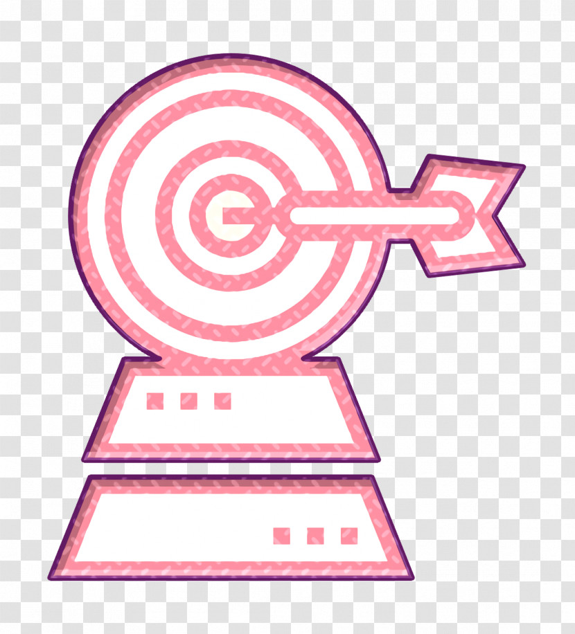 Business Icon Aim Icon Business Management Icon Transparent PNG