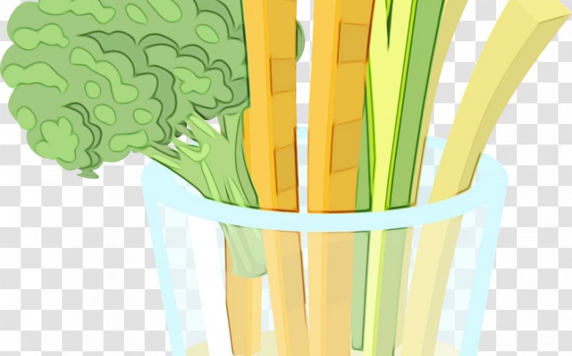 Green Celery Plant Stem Vegetable Transparent PNG