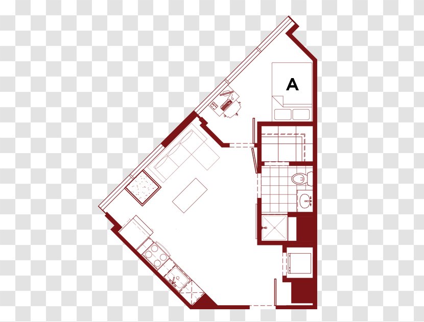 Floor Plan House Architecture Design - Structure - Cable Organizer Transparent PNG