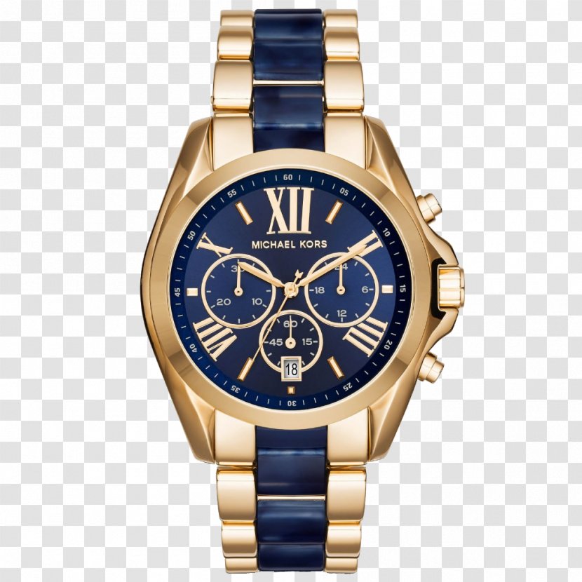 Watch Michael Kors Bradshaw Chronograph Jomashop Blue - Color Transparent PNG