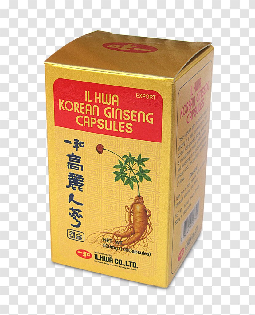 Asian Ginseng Ilhwa Adaptogen Root Health - Ingredient Transparent PNG
