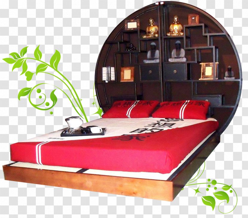 Bed Frame Mattress Futon Tatami - Couch Transparent PNG