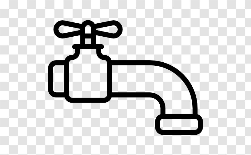 Tap Water Plumbing Fixtures - Black - Plumber Transparent PNG
