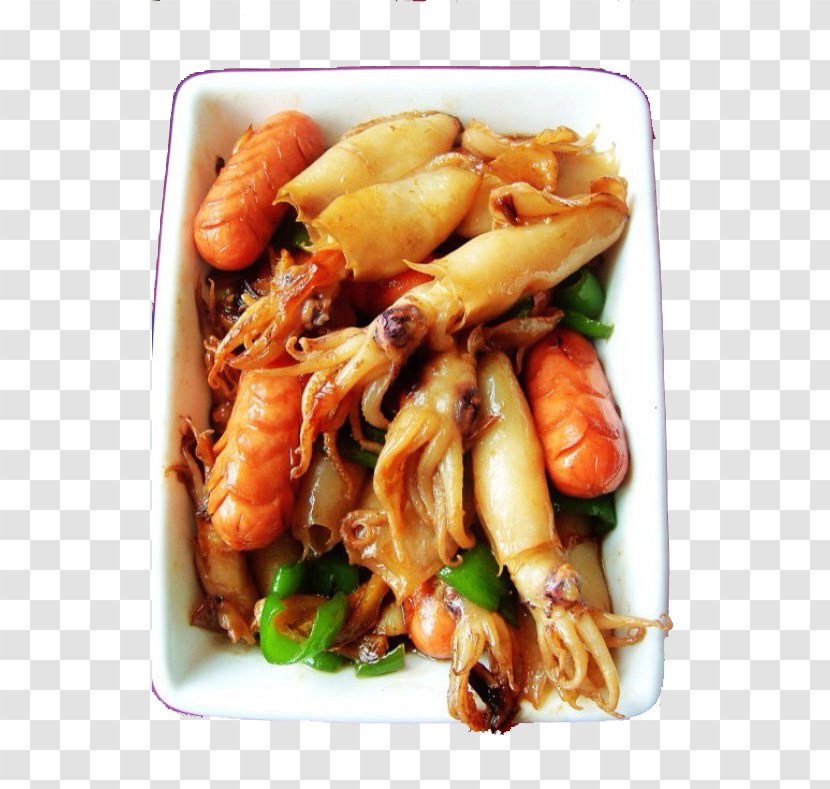 Squid As Food Oyster Sauce Ingredient Seafood - Recipe - Fish Pen Transparent PNG