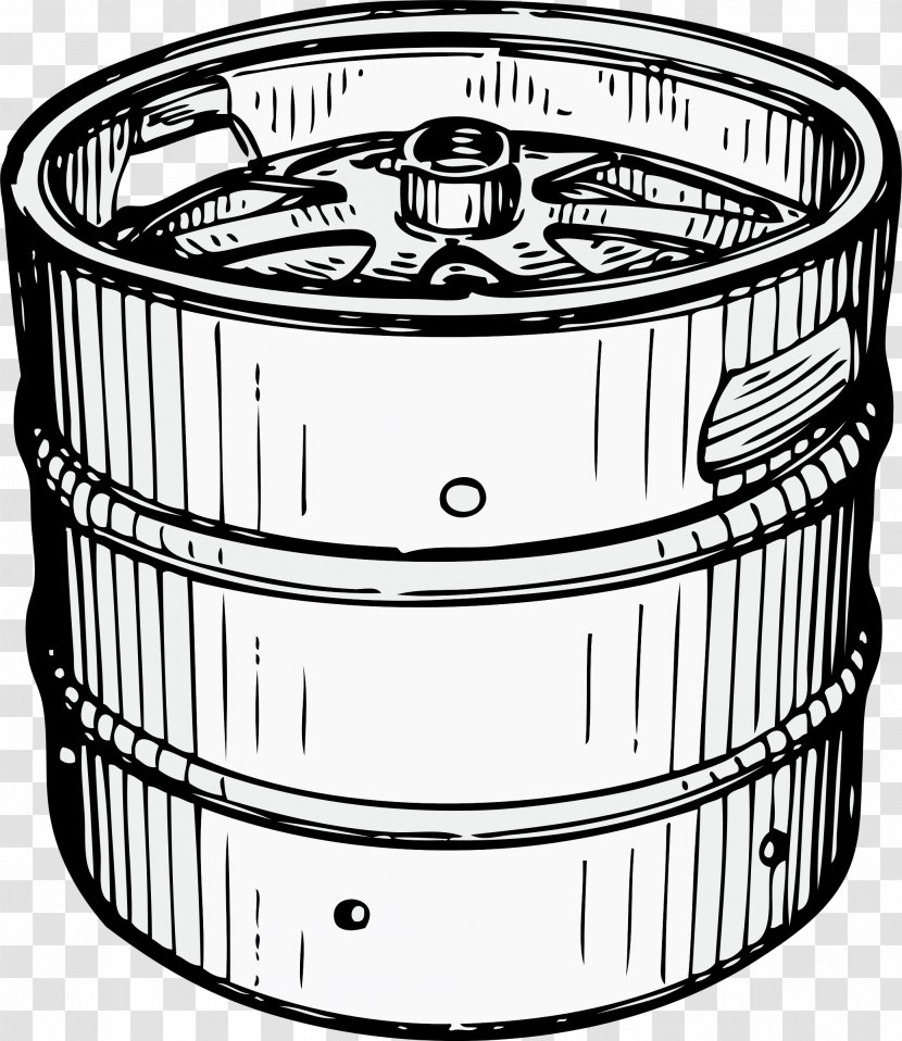 Beer Keg Barrel Clip Art - Tap - Beverage Transparent PNG