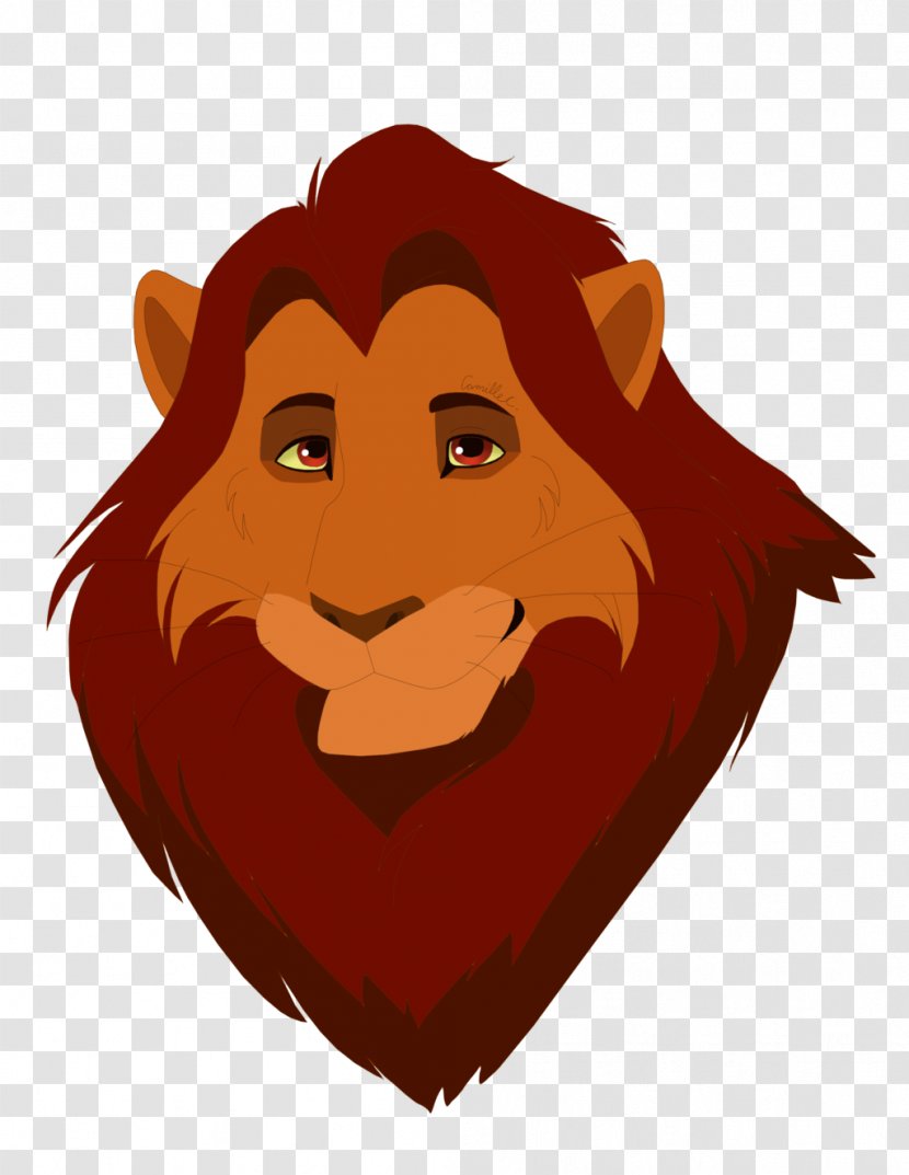 Lion DeviantArt Roar - Facial Expression Transparent PNG