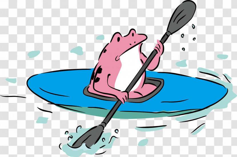 Chōjū-jinbutsu-giga Ukiyo-e Frogs Cartoon Canoe Transparent PNG