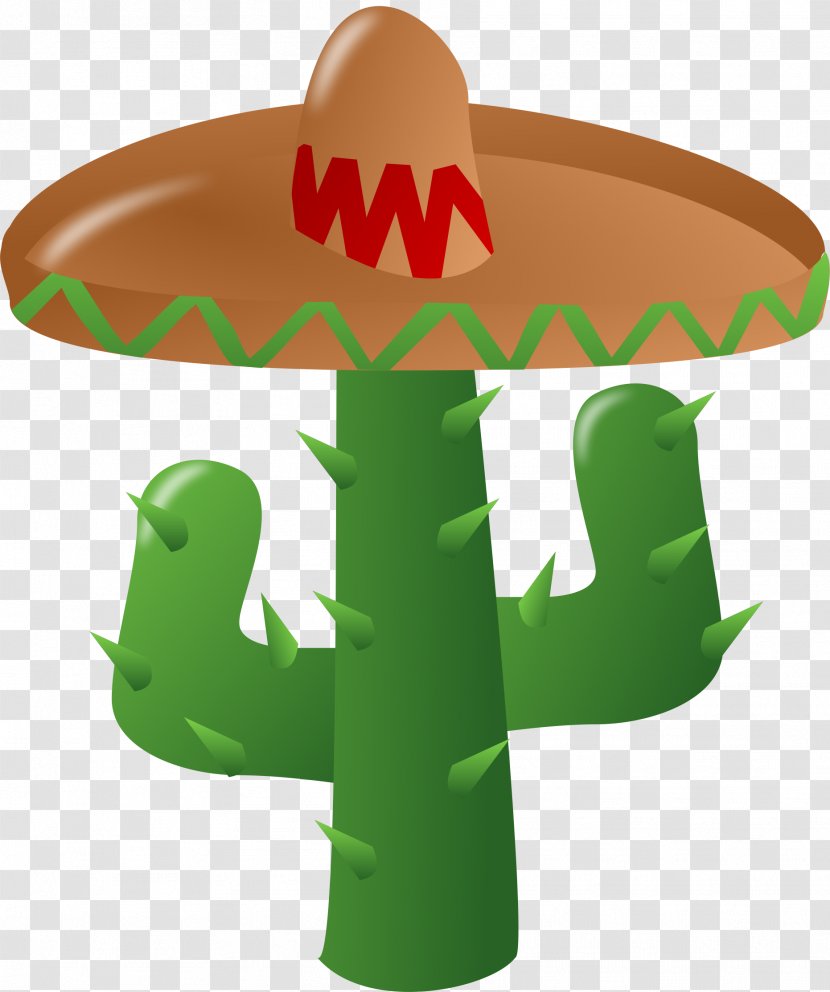 Sombrero Cactaceae Hat Mexico Clip Art - Cinco Transparent PNG