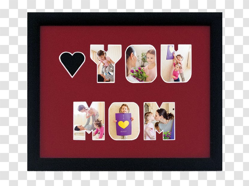 Picture Frames Art - Love U Mom Transparent PNG