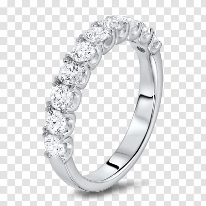 Wedding Ring Jewellery Brilliant Diamond - Platinum Transparent PNG
