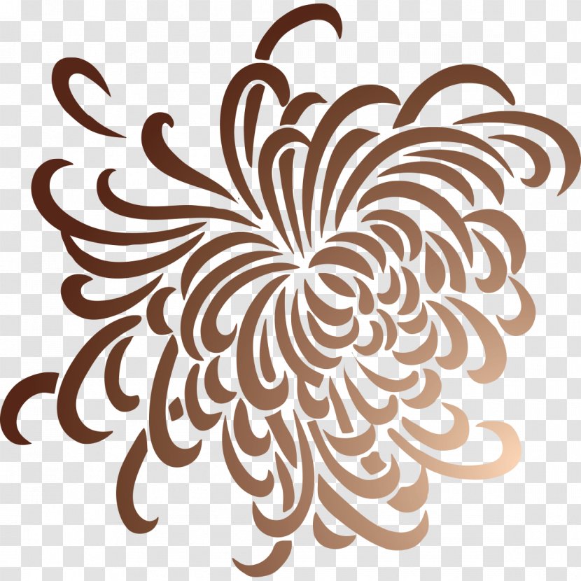 Chrysanthemum Clip Art - Motif - Pattern Transparent PNG