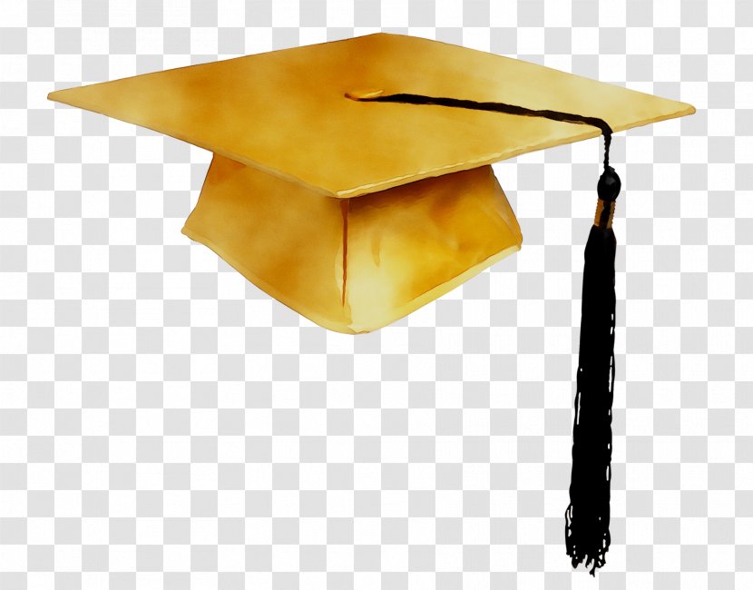 Graduation Ceremony Hat Square Academic Cap Academician - Undergraduate Education - Yellow Transparent PNG