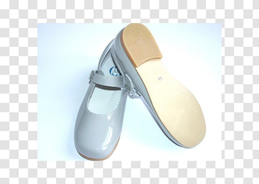 Slipper Beige Shoe - Mary Jane Transparent PNG